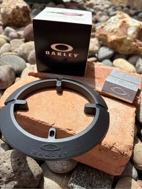Oakley Lot X-Metal Display  Advertising Cube Frame Stand Base Tennis Ad Bundle